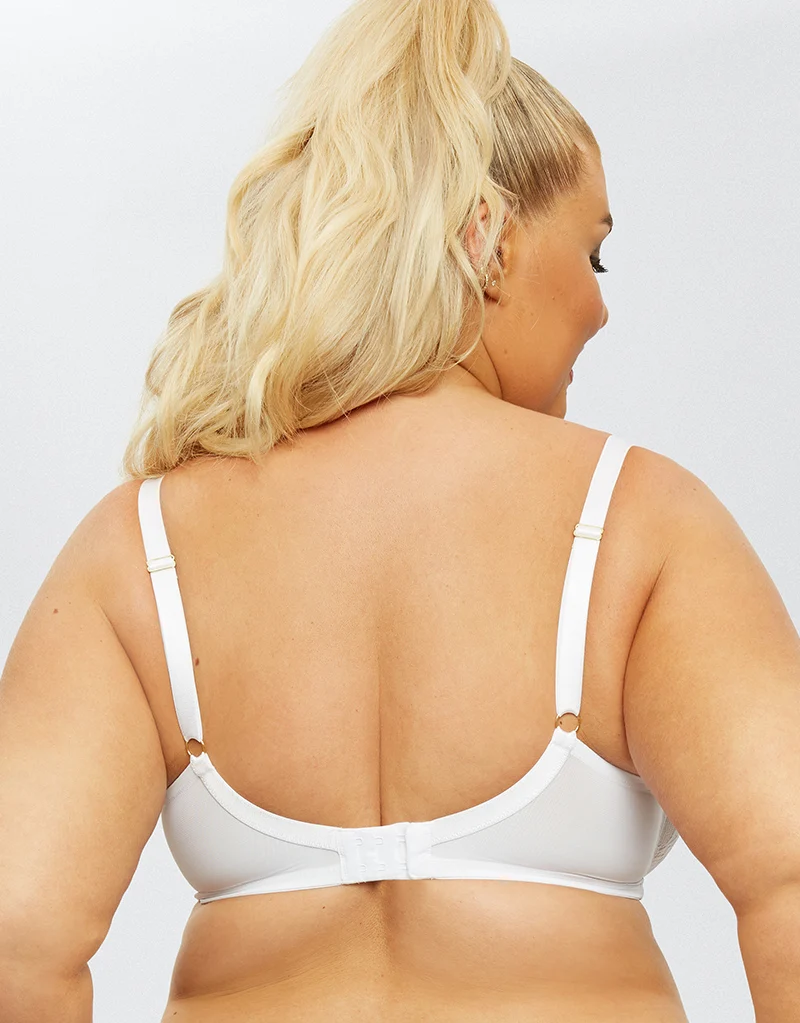 Ann Summers Sexy Lace Planet Plunge Bra White