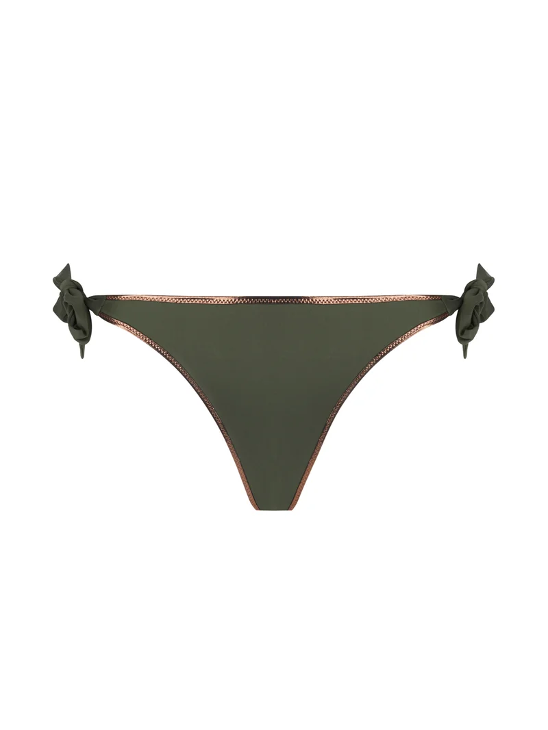 Antigel Swimwear von Lise Charmel – La Smartissime Bikini mit schmalen Seiten, Khaki Bronze