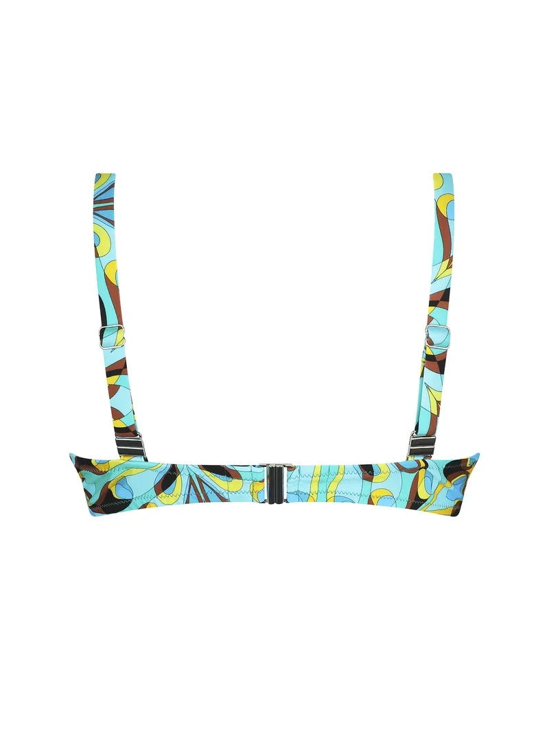 Antigel Swimwear von Lise Charmel - La Psychedelique Balconet Top Bleu Vibrant