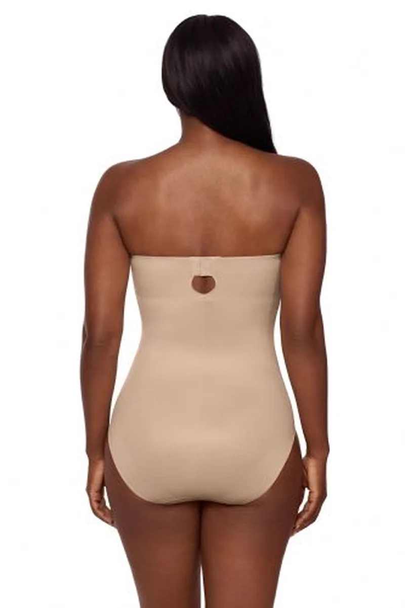Miraclesuit Shapewear – Show Stopper Shaping Bodysuit Warm Beige