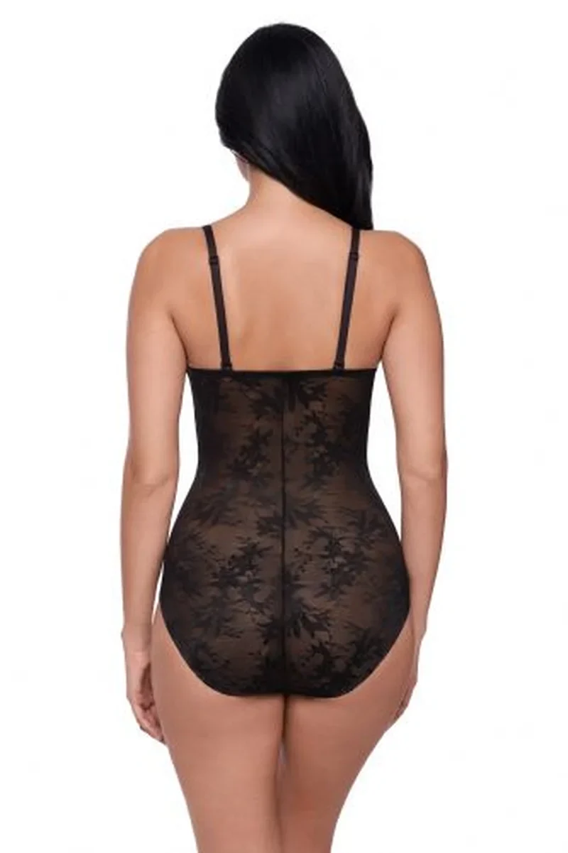 Miraclesuit Shapewear – Modern Romance Shaping Bodysuit Schwarz