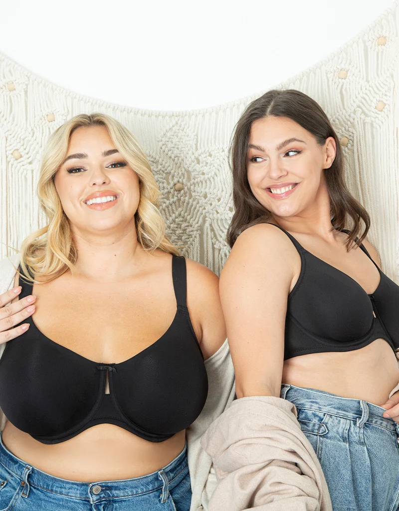 Parfait Erika Unlined Moulded Bra Black
