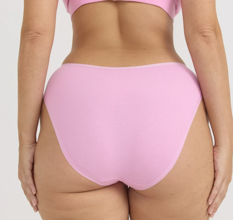 Core Rib High-Leg Briefs