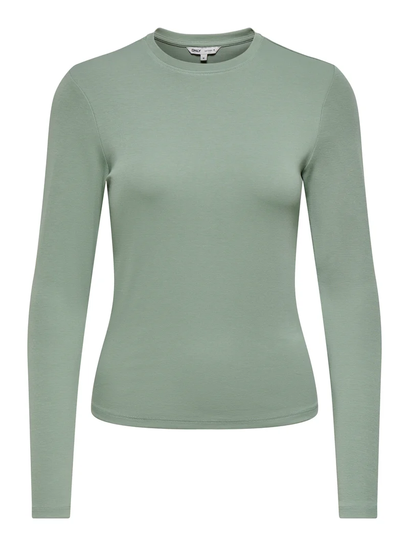 ONLRILEY O-NECK L/S TOP JRS NOOS