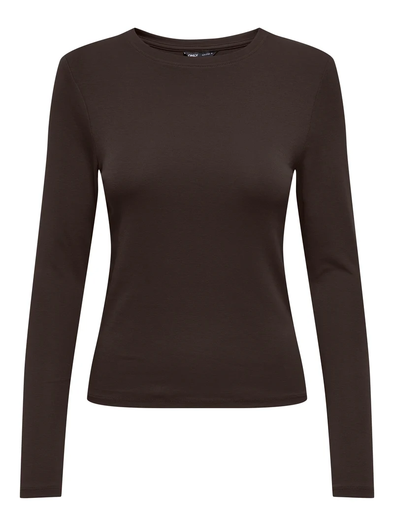 ONLRILEY O-NECK L/S TOP JRS NOOS