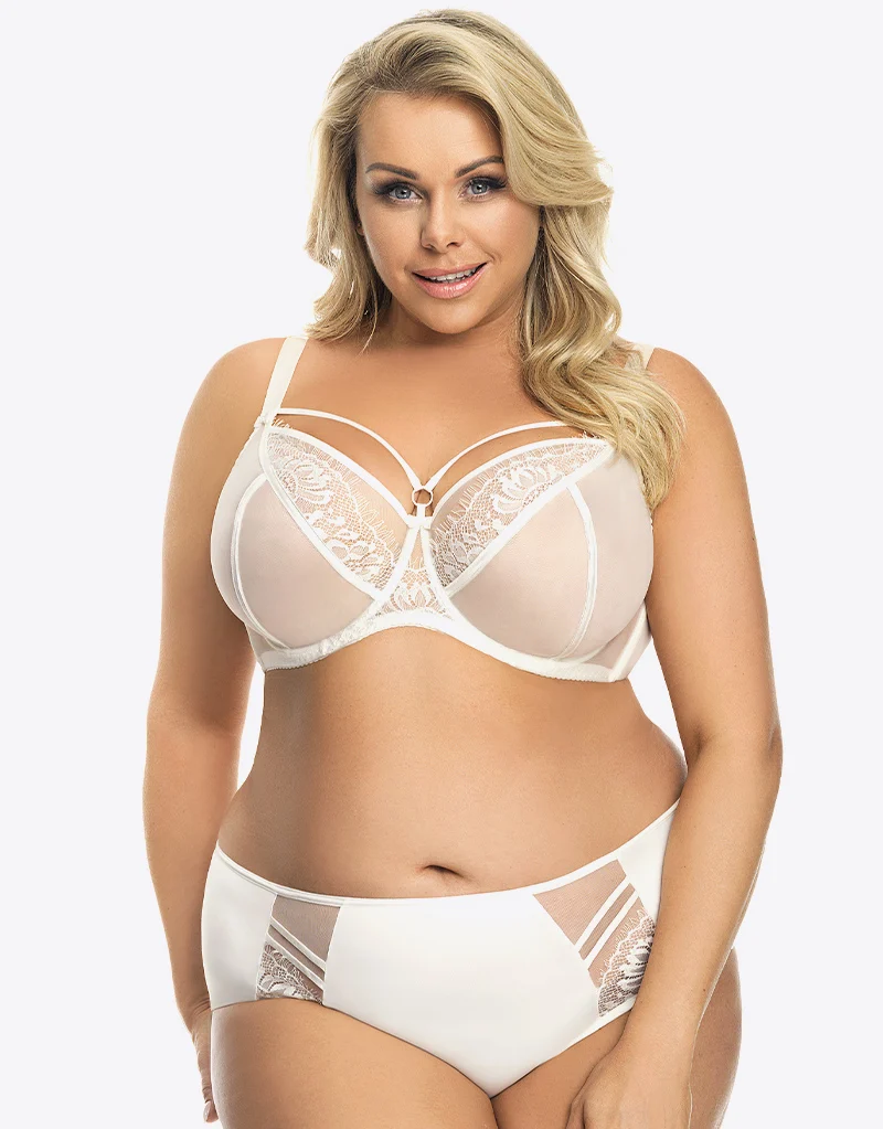 Gorsenia Paradise Balconette Bra Cream