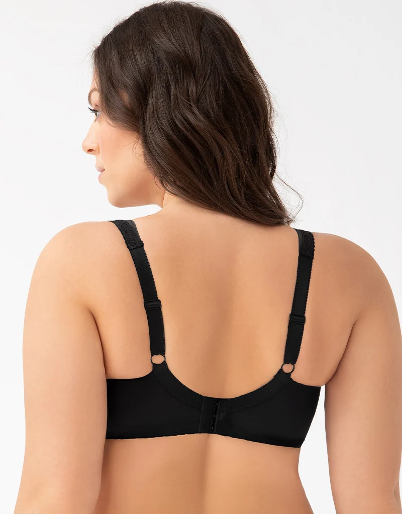 Gorsenia Luisse Full Cup Bra Black