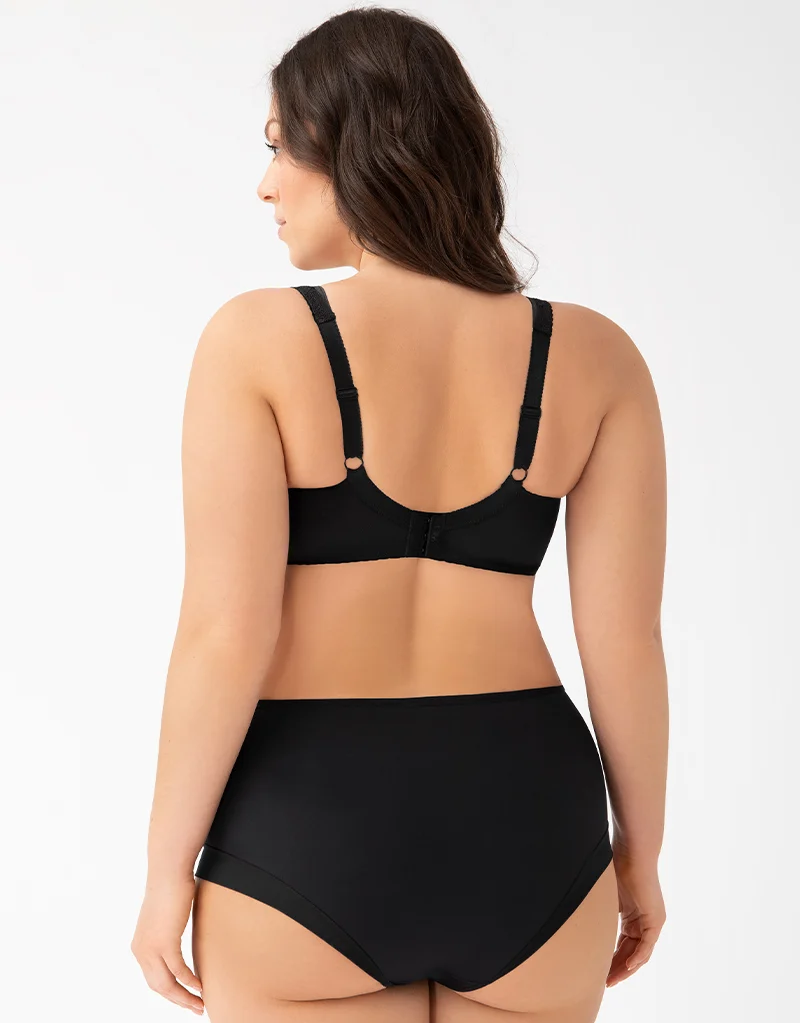 Gorsenia Luisse Full Cup Bra Black