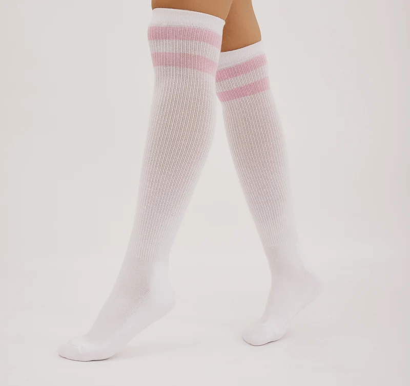 Core Stripe Knee High Socks