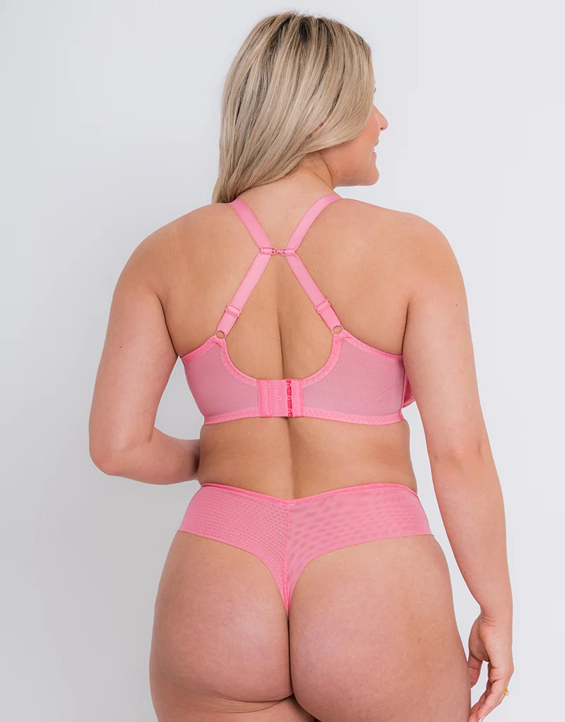 Curvy Kate Centre Stage Deep Thong Pink