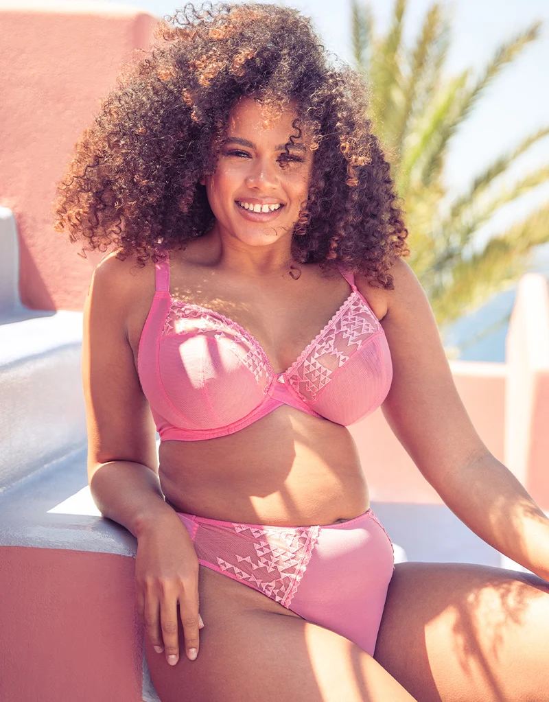 Curvy Kate Centre Stage Deep Thong Pink