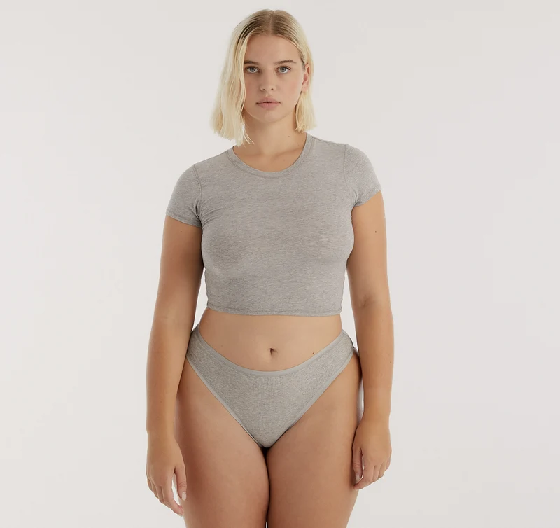 Core Rib Thong