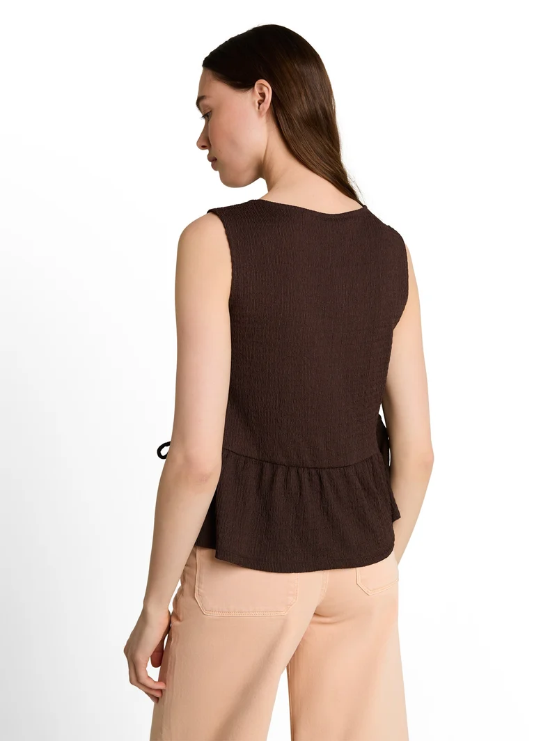 Loose Fit Peplum Top