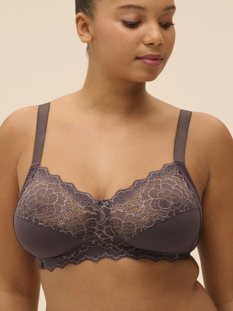Simone Perele - Caresse Soft Cup BH Graphitgrau