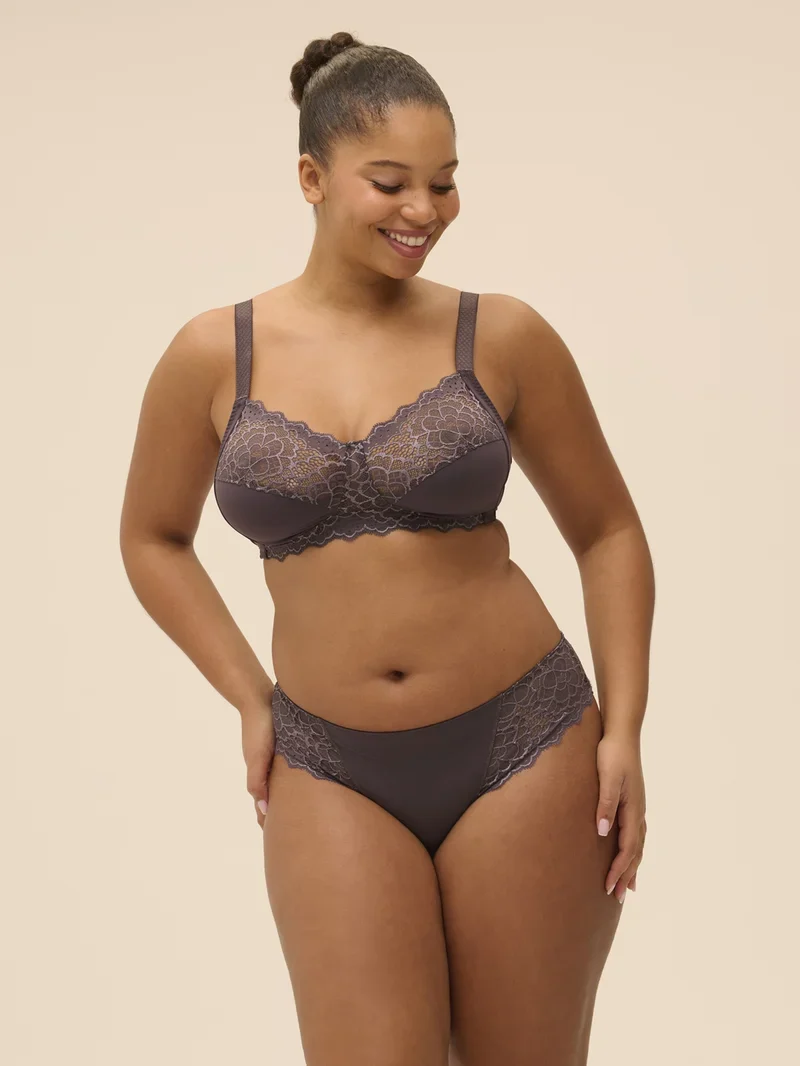 Simone Perele - Caresse Soft Cup BH Graphitgrau
