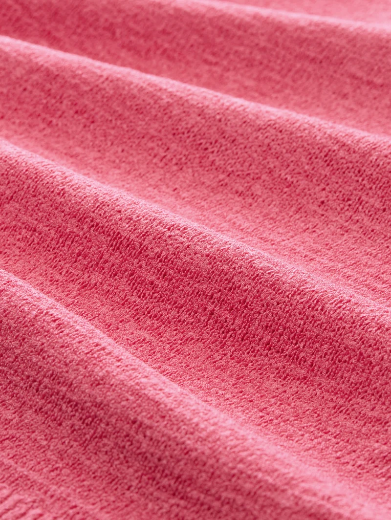 Relaxed Fit Stricktop mit V-Ausschnitt