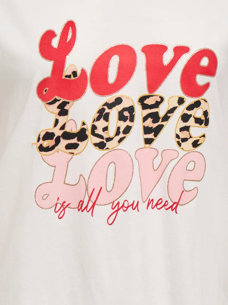 CARMAEBELL S/S V-NECK REG TEE JRS