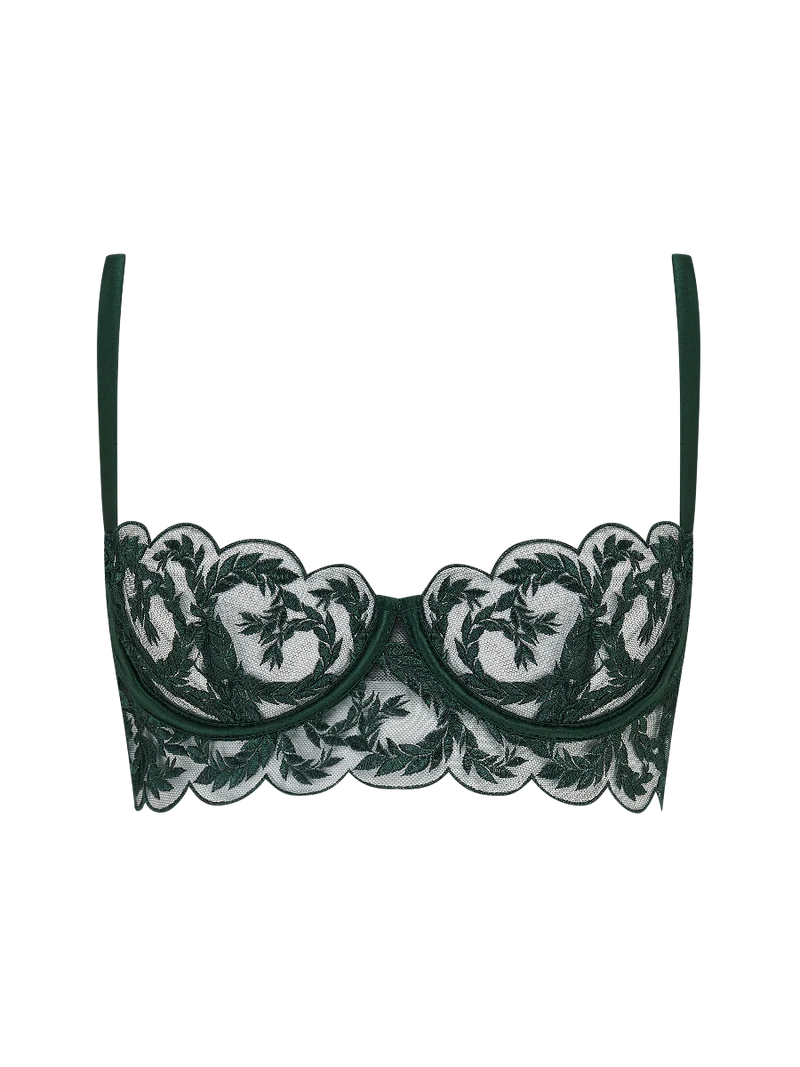 Coco de Mer Arletta Longline Half Cup Bra