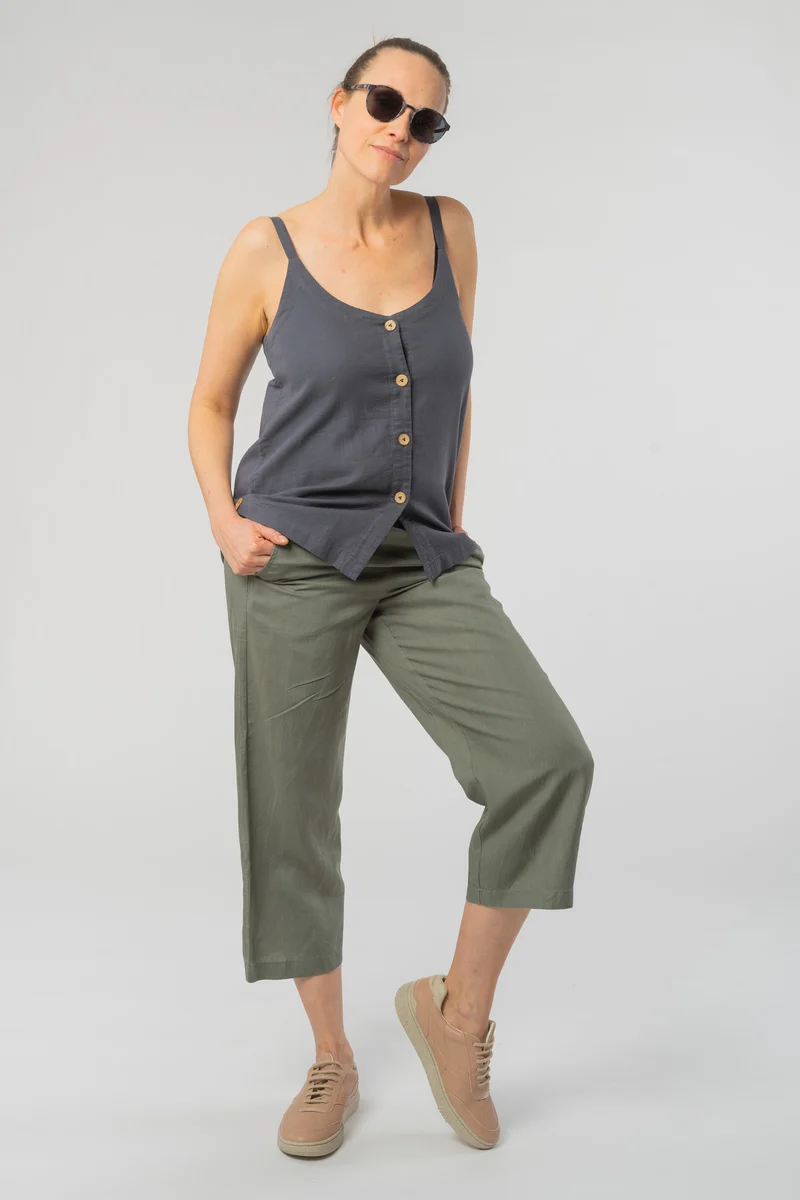 Street Tank Shirt aus Bio Baumwolle & Hanf