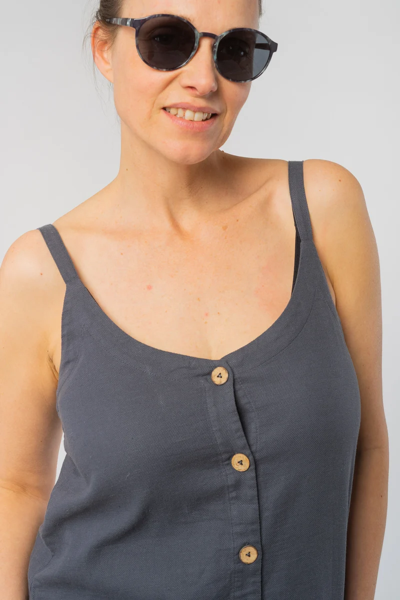 Street Tank Shirt aus Bio Baumwolle & Hanf