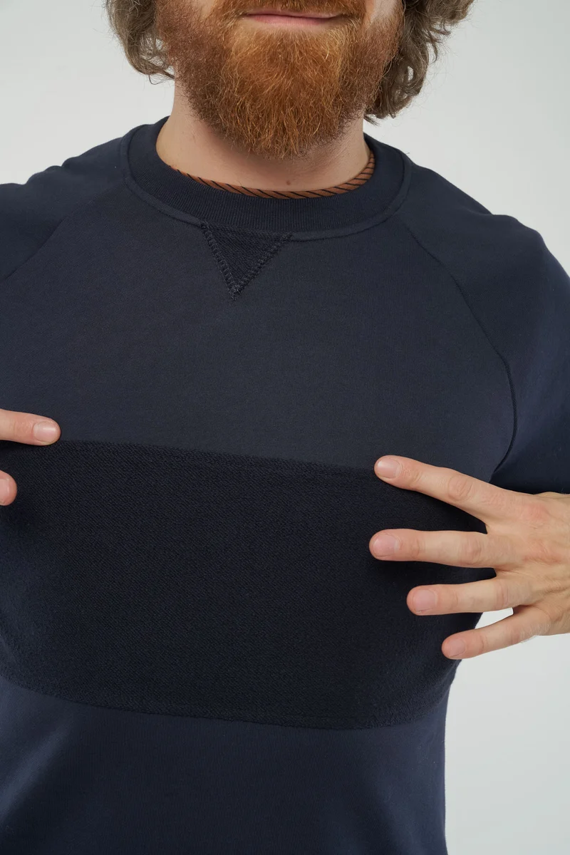 Sweatshirt aus Bio Baumwolle