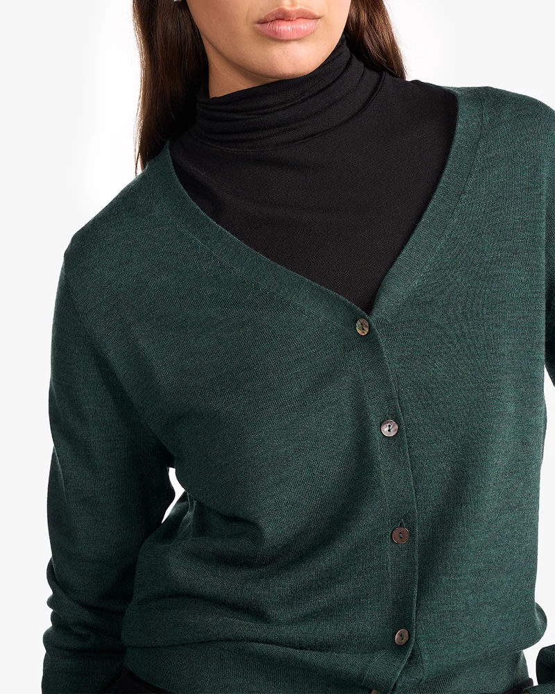 Elly | Strickjacke | Merinowolle