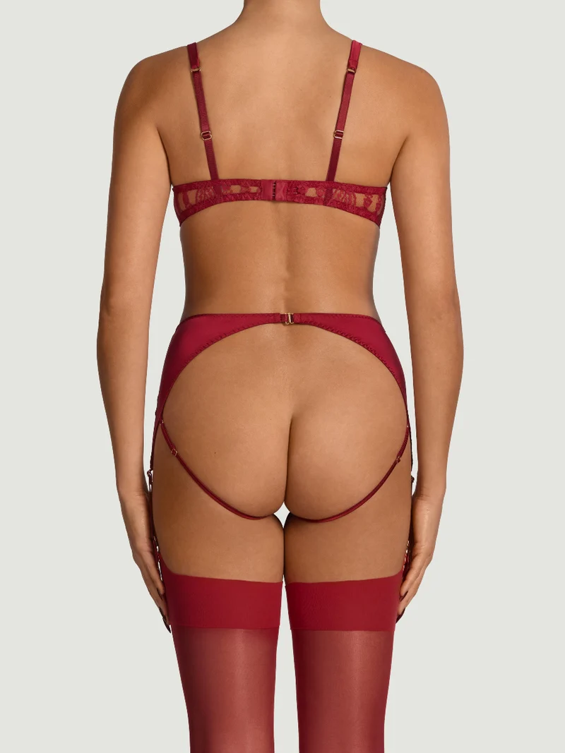 Coco de Mer Renata Open Suspender Knicker