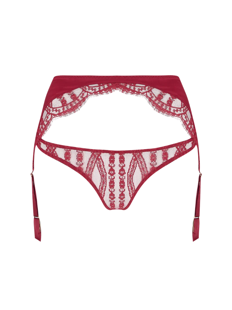 Coco de Mer Renata Open Suspender Knicker