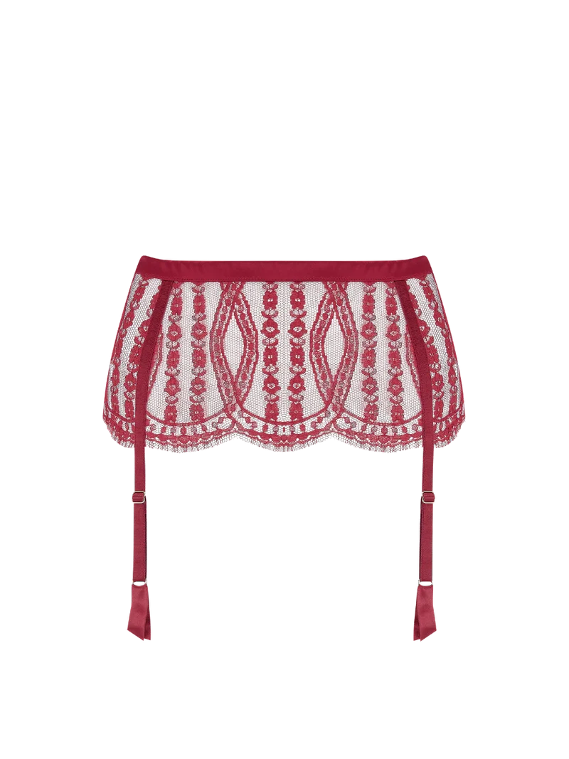 Coco de Mer Renata Suspender Belt