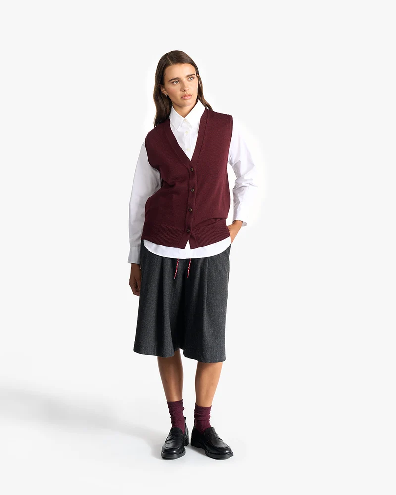 Claudia | Strickgilet | Merinowolle