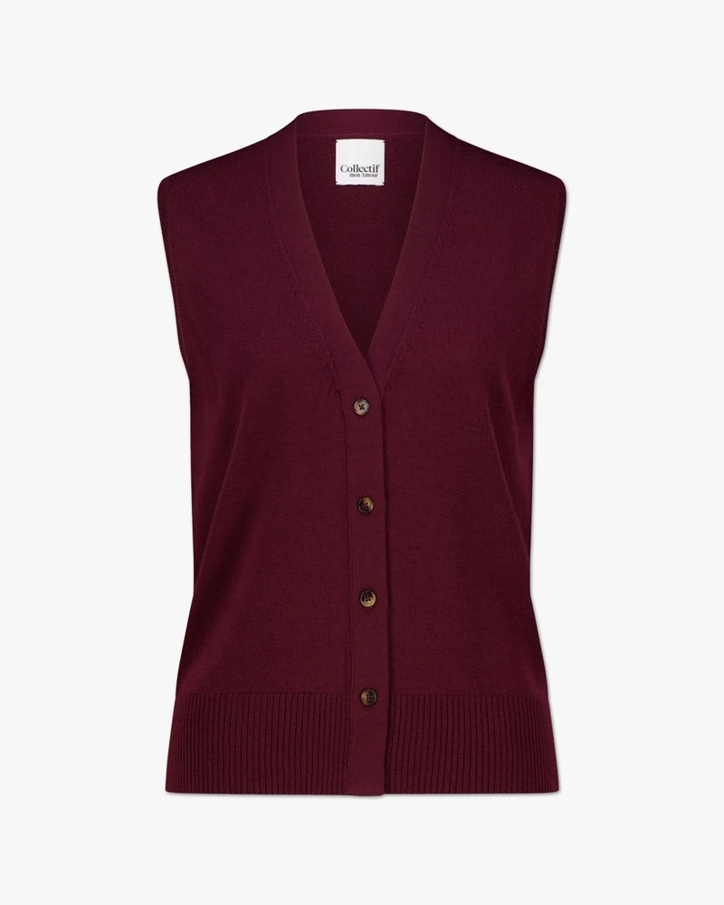 Claudia | Strickgilet | Merinowolle
