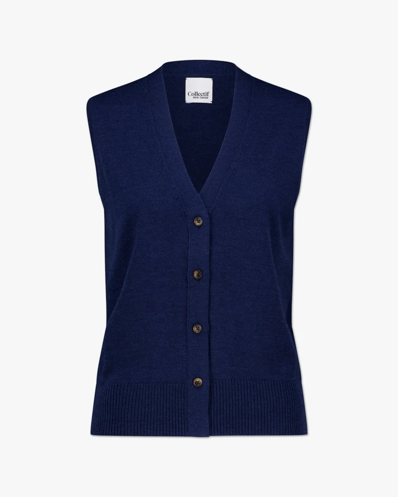 Claudia | Strickgilet | Merinowolle