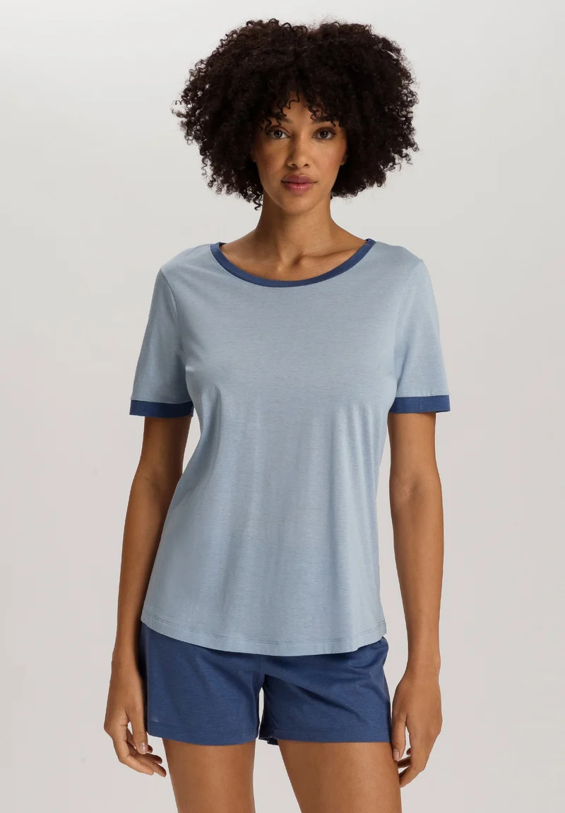Laura S/SLV Pajama | sea breeze 074262-072622