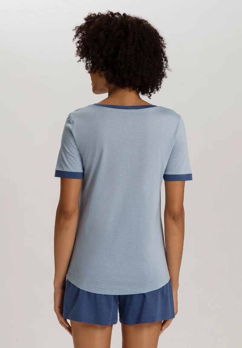 Laura S/SLV Pajama | sea breeze 074262-072622