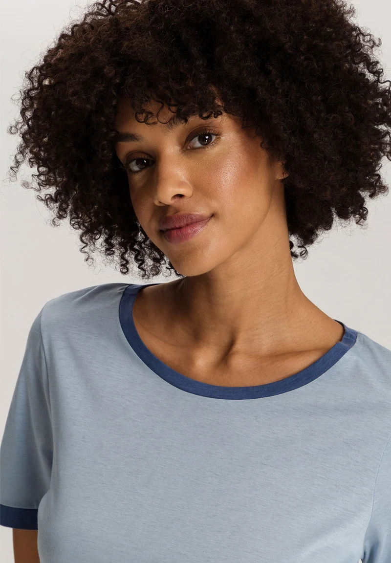 Laura S/SLV Pajama | sea breeze 074262-072622