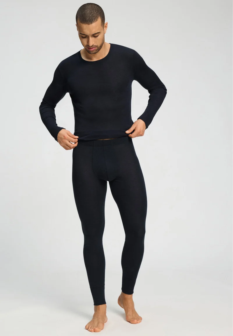 Silk/Cashmere Longlegs | black 073151-070019