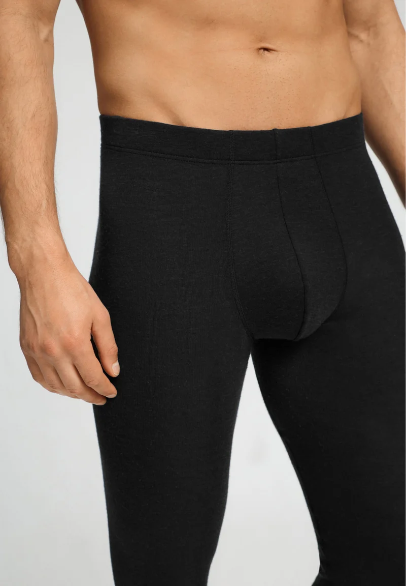 Silk/Cashmere Longlegs | black 073151-070019