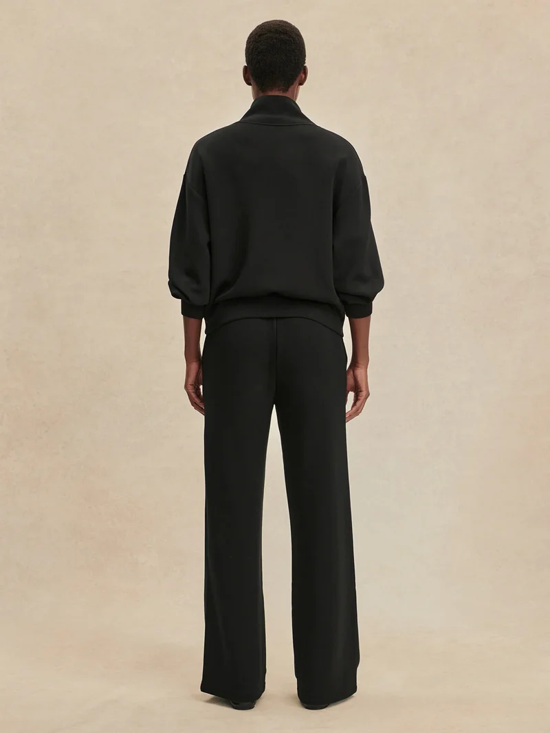 Wide Leg Pant 30" Black