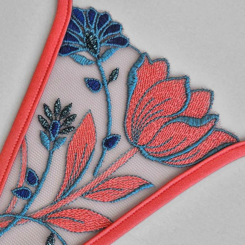 Morning Glow - Mini T-String - Koralle