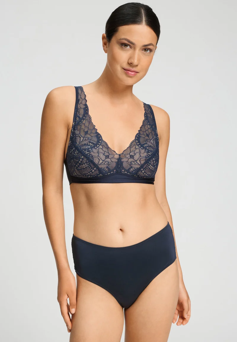 Azelia Light Padded Soft Cup Bra | deep navy 070773-071610