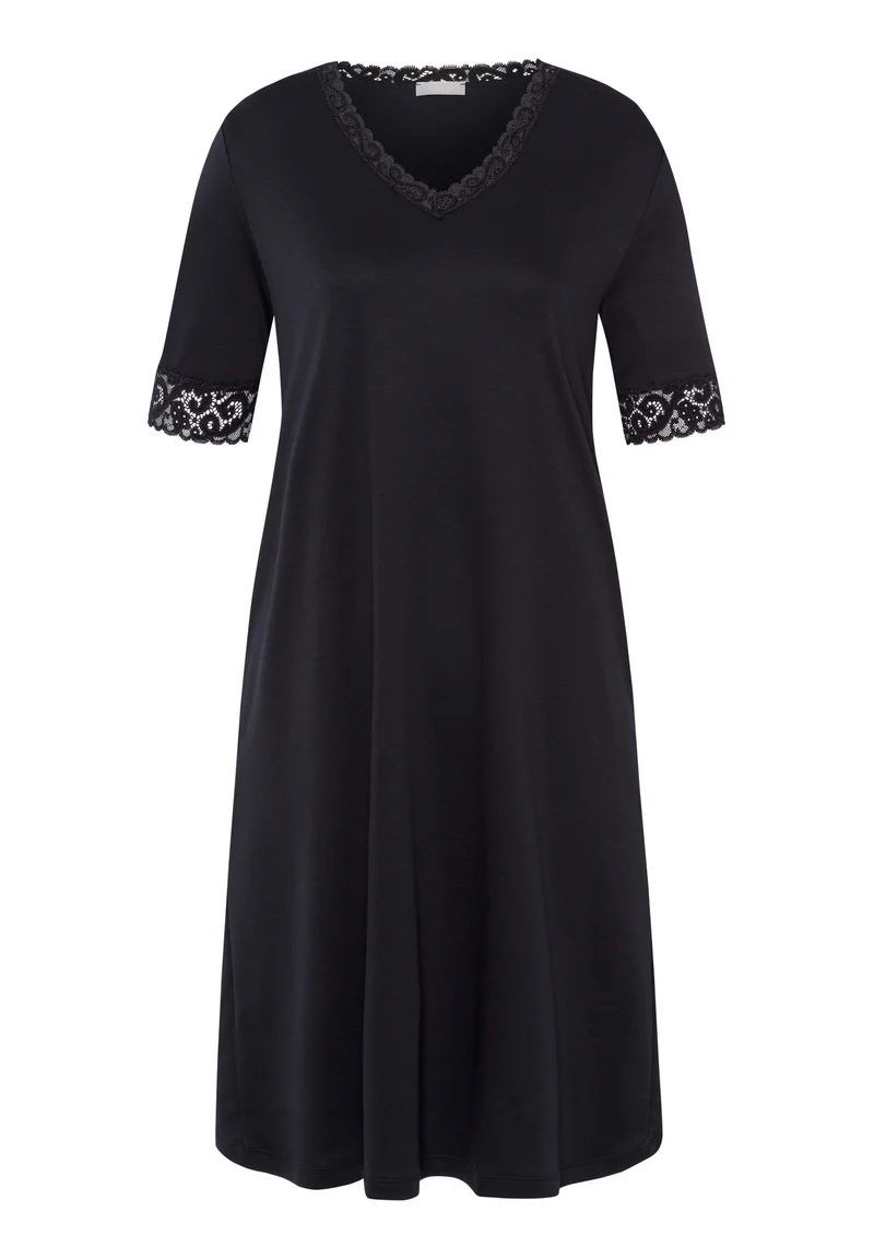 Moments NW S/SLV Nightdress 100cm | black 077040-070019