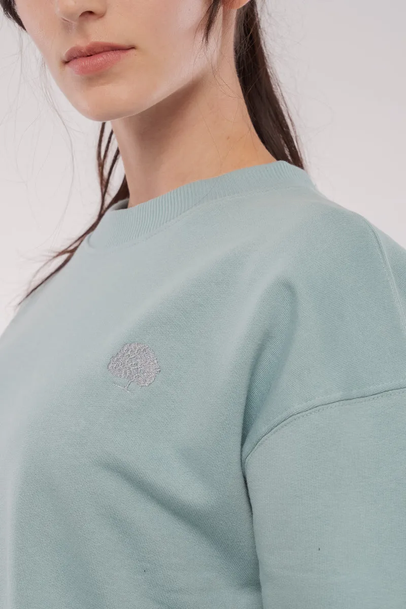 Heavy Drop Shoulder Sweatshirt aus Bio Baumwolle