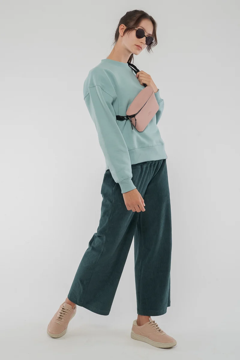 Heavy Drop Shoulder Sweatshirt aus Bio Baumwolle