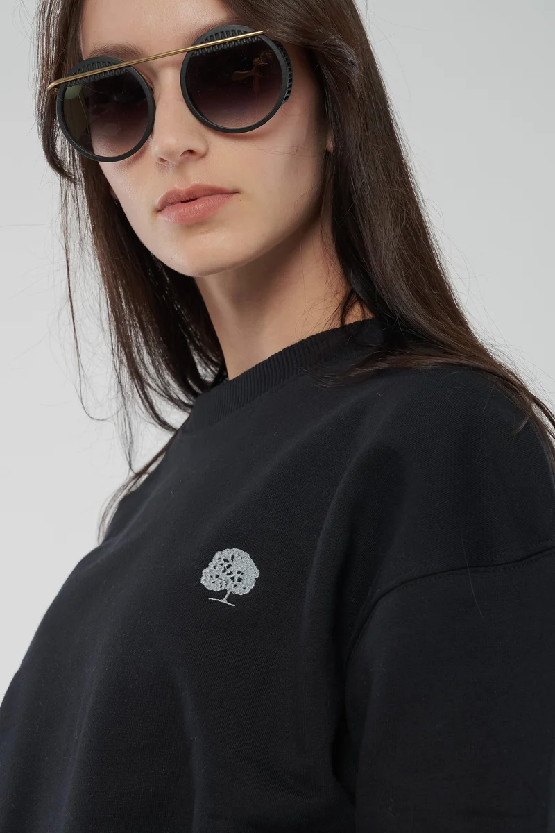 Heavy Drop Shoulder Sweatshirt aus Bio Baumwolle