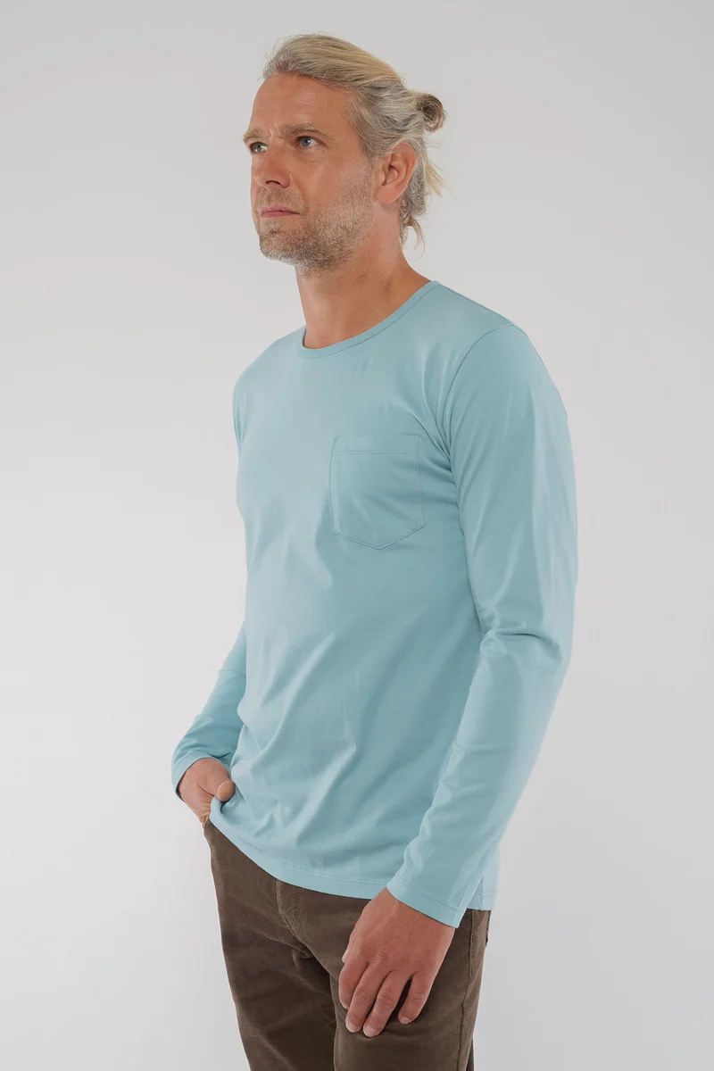 Premium Langarm-Shirt aus Bio Baumwolle