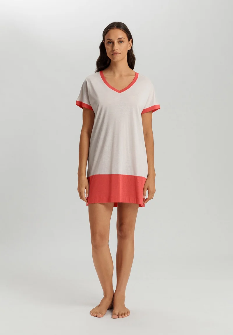 Laura S/SLV Nightdress 85cm | melon soda 074260-072337