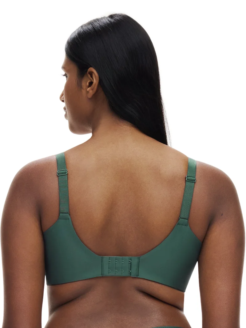 Chantelle - Graphic Support – Sehr bedeckender Memory-BH mit Empire-Muster, Grün