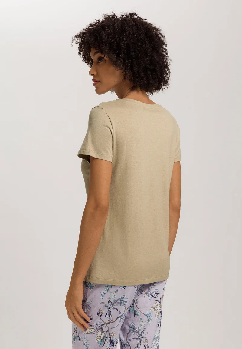Sleep & Lounge S/SLV Shirt | lemon pepper 074842-072810