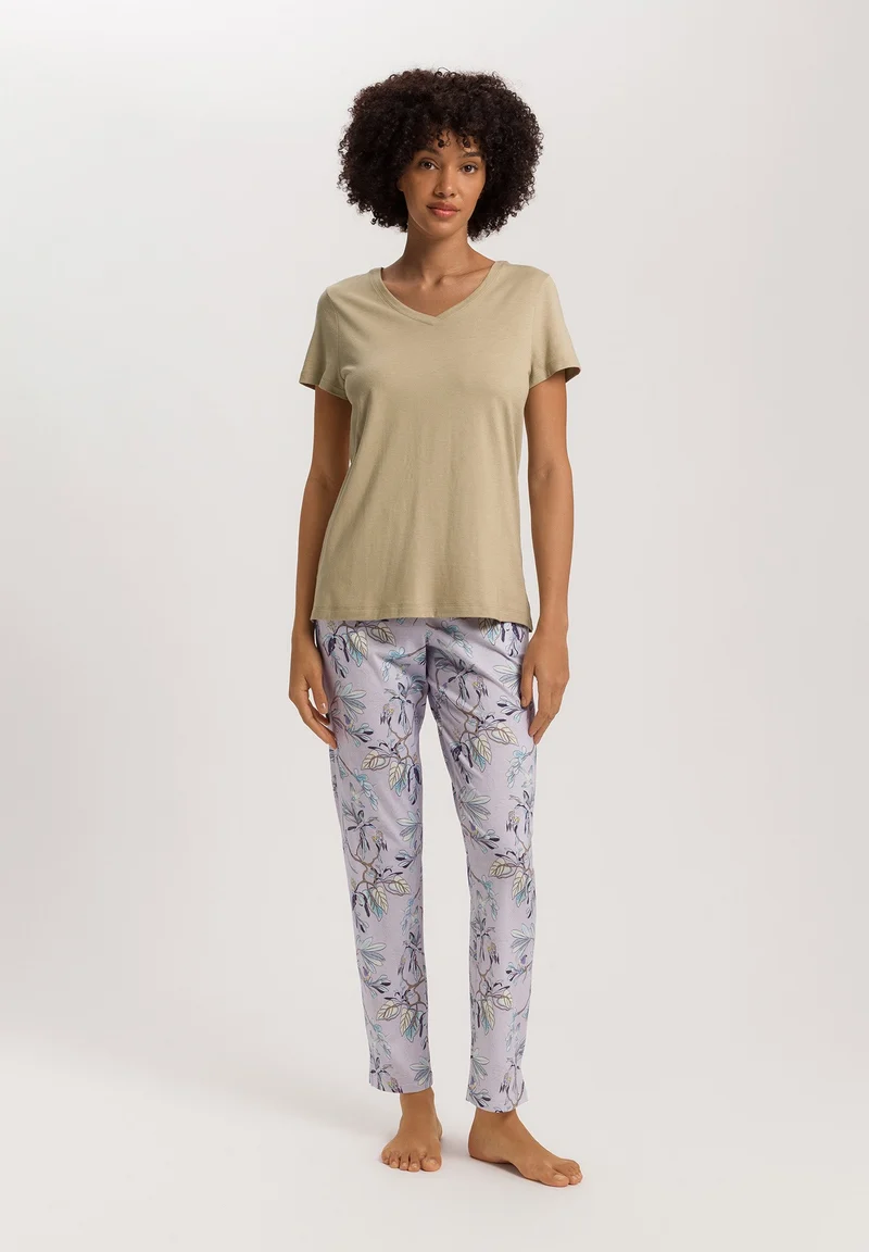 Sleep & Lounge S/SLV Shirt | lemon pepper 074842-072810