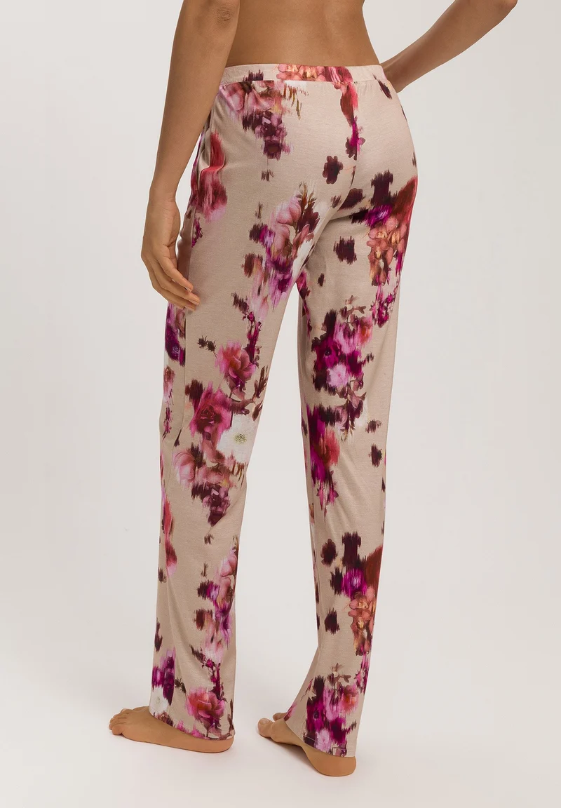 Olivia Long Pants | flower art print 074777-073051